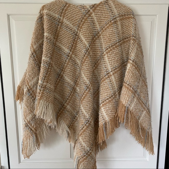 Made in Ireland Wool Boyne Valley Weavers Sweater Shawl - Picture 6 of 8